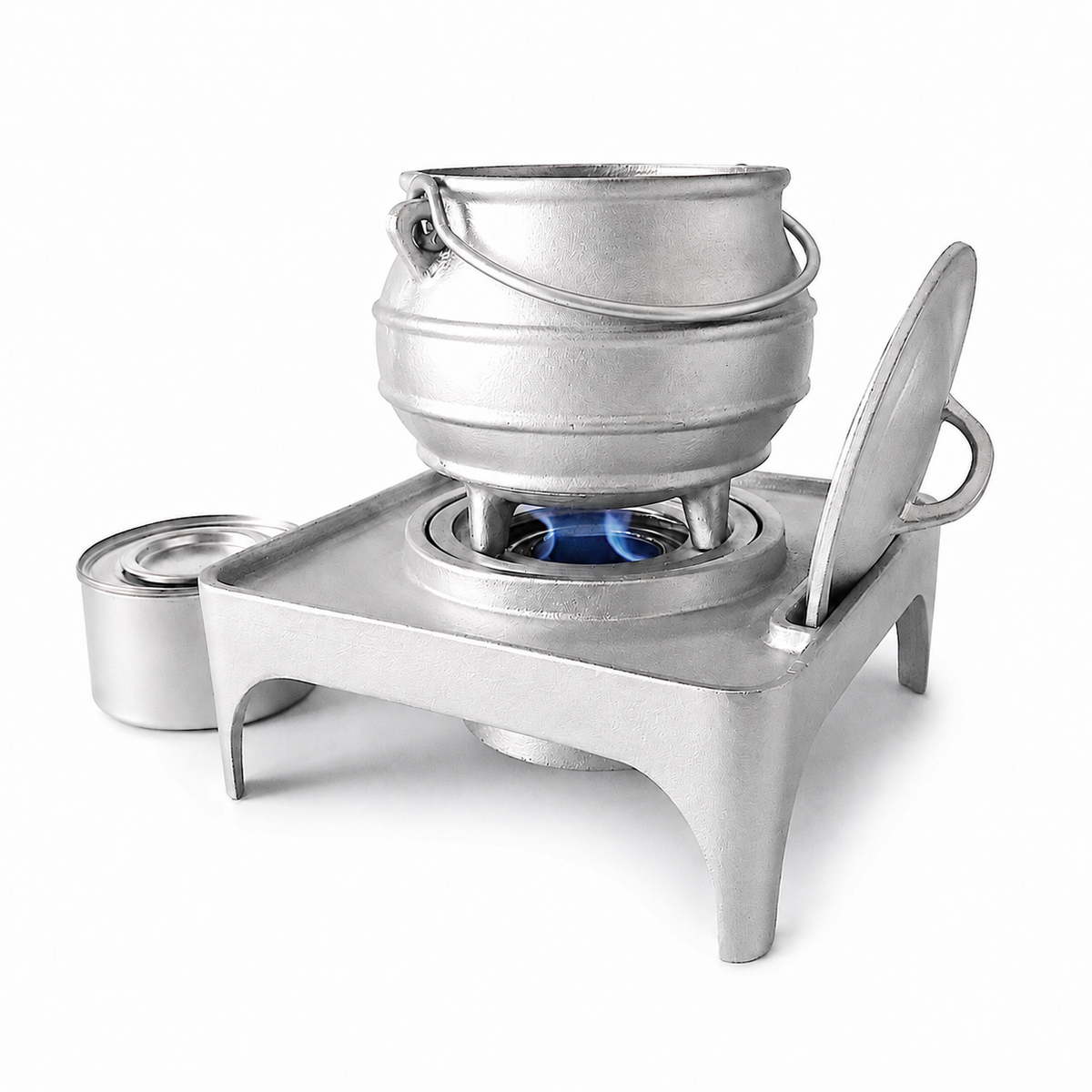 Claasens Friendship Potjie — personal tabletop cast iron set