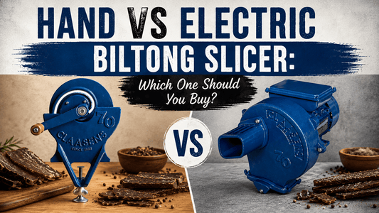 Hand vs Electric Biltong Slicer