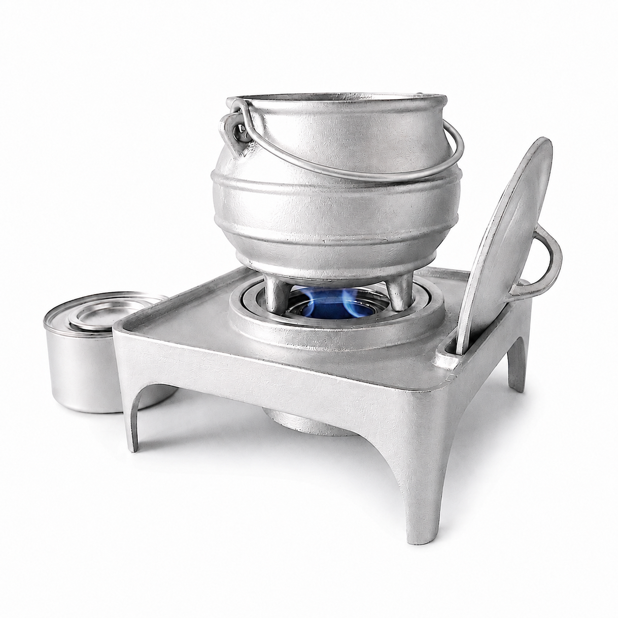 Claasens Friendship Potjie — personal tabletop cast iron set