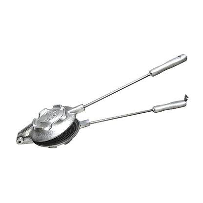 Claasens heavy-duty cast iron Jaffle Maker for braai and gas