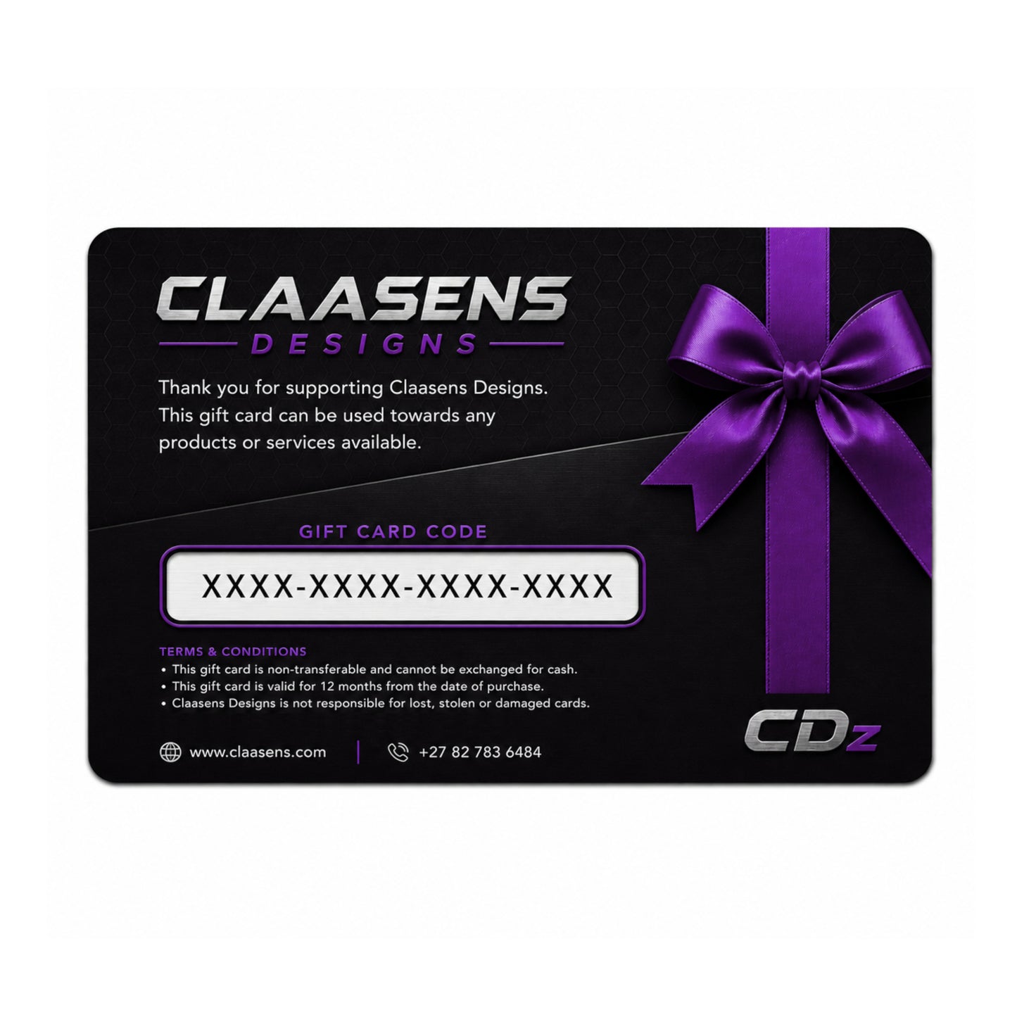 Amethyst Gift Card