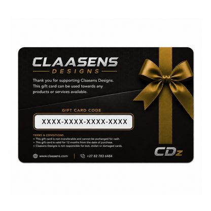 Gold Gift Card